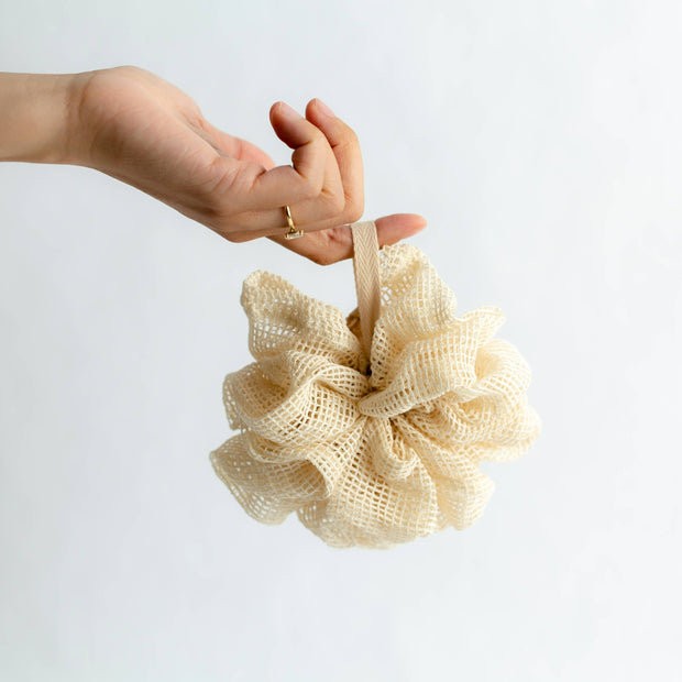 Shower Pouf | Organic Cotton