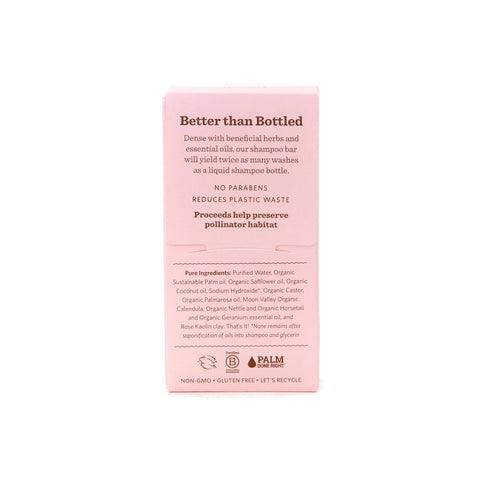 Pink Geranium Shampoo Bar