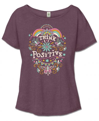 Think Positive Slouch Top