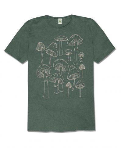 Mushrooms Recycled T-Shirt